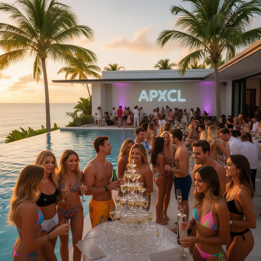APXCL masquerade — Miami penthouse