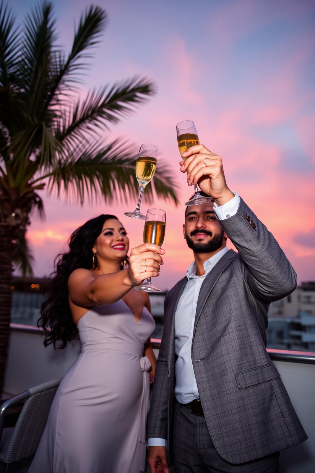 Sunset toast — Fort Lauderdale