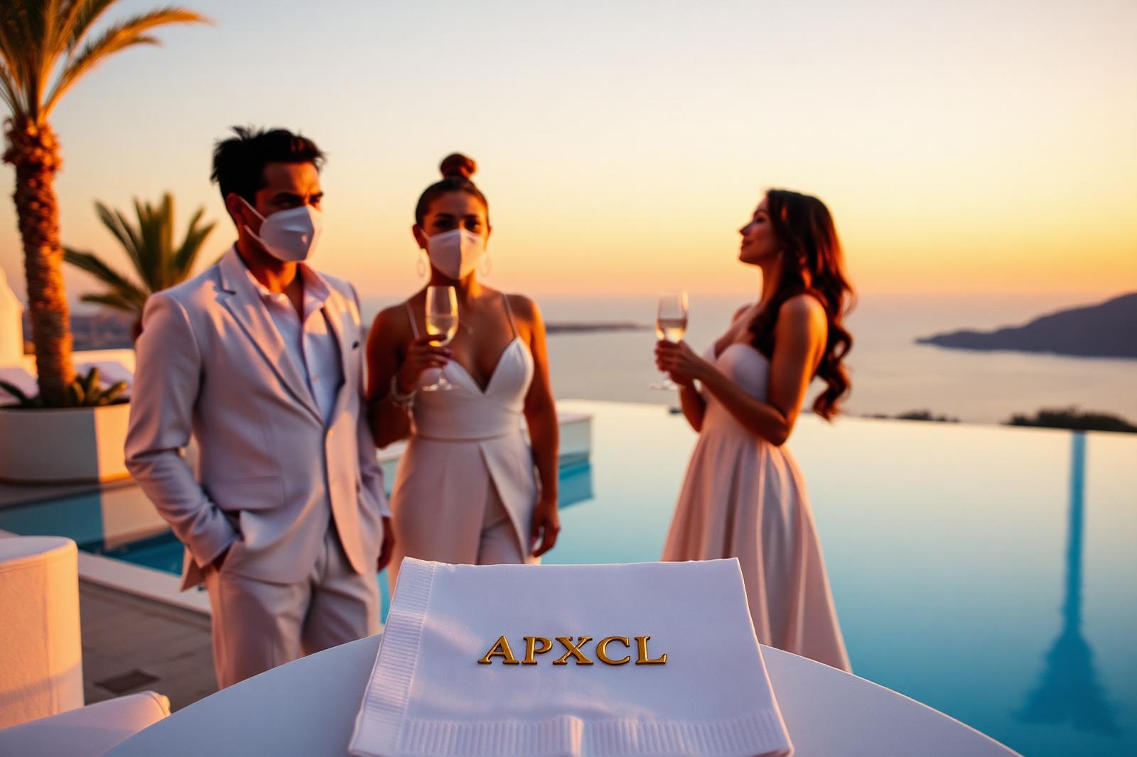 Ibiza rooftop — golden hour